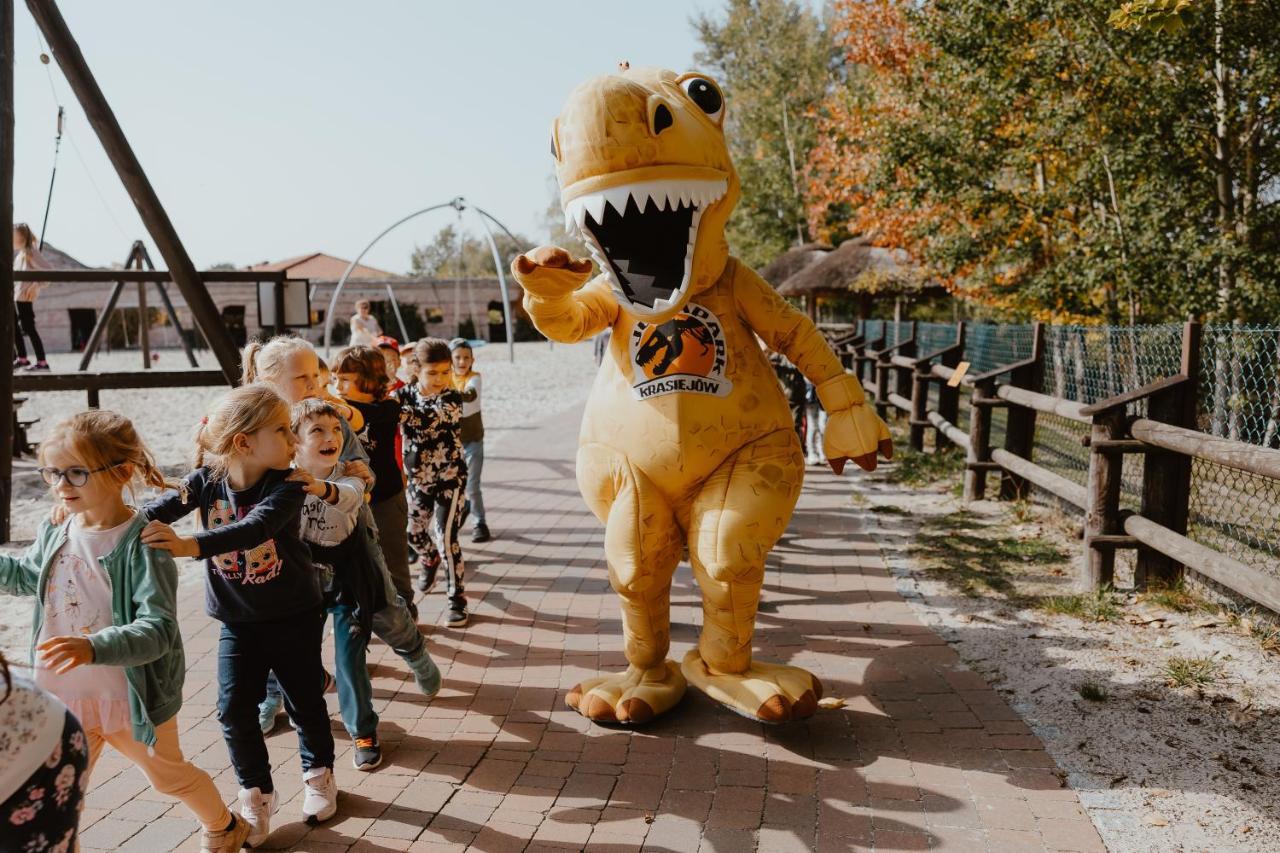 Noclegi Jurapark Krasiejow Exteriör bild